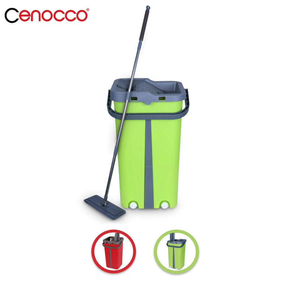 Cenocco CC-9077: Zöld Lapos Felmosó Vödörrel - Image 3