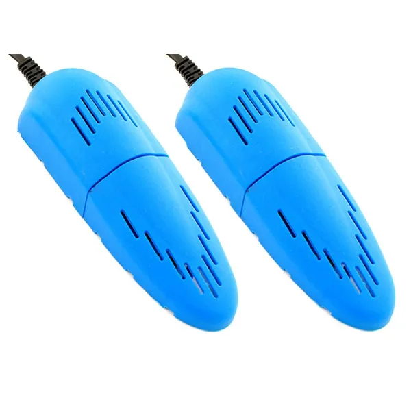 Elektromos cipőszárító 12 W, 230 V, kék, univerzális méret