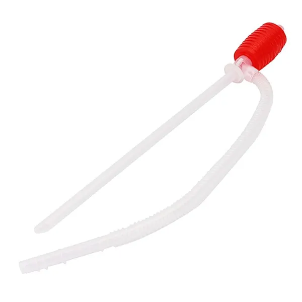 Kézi folyadékszivattyú bor/sör/víz, visszacsapó szelep, 59 cm tömlő, 14 mm