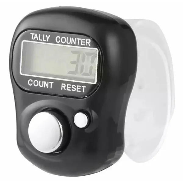 AG75B elektronikus ujjra rögzíthető számláló LCD-vel 0–99999, AG3, mix színek
