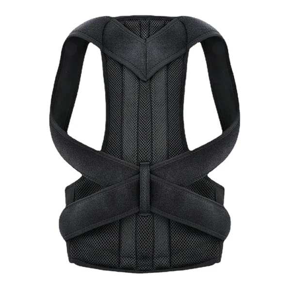 Mágneses tartásjavító hátpánt, XL, fekete (derék 95–105 cm)