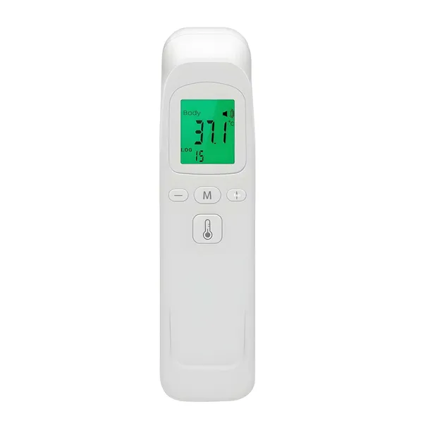 Infravörös érintésmentes homlokhőmérő, LCD, 2 mp, 32 mérés memóriával