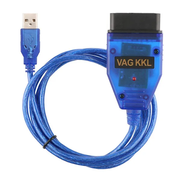 USB OBD2 VAG KKL diagnosztikai kábel – VW Audi Seat Škoda, 2004-ig (ISO 9141)