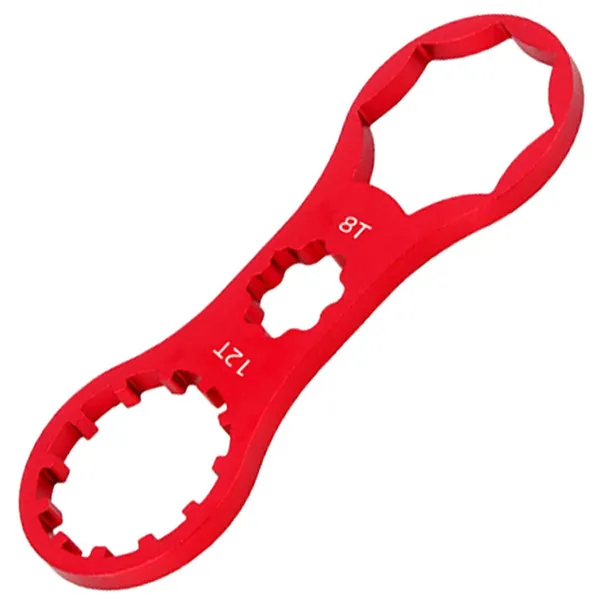 Amortizátor kupakkulcs 8T/12T – SR Suntour/RST, alumínium